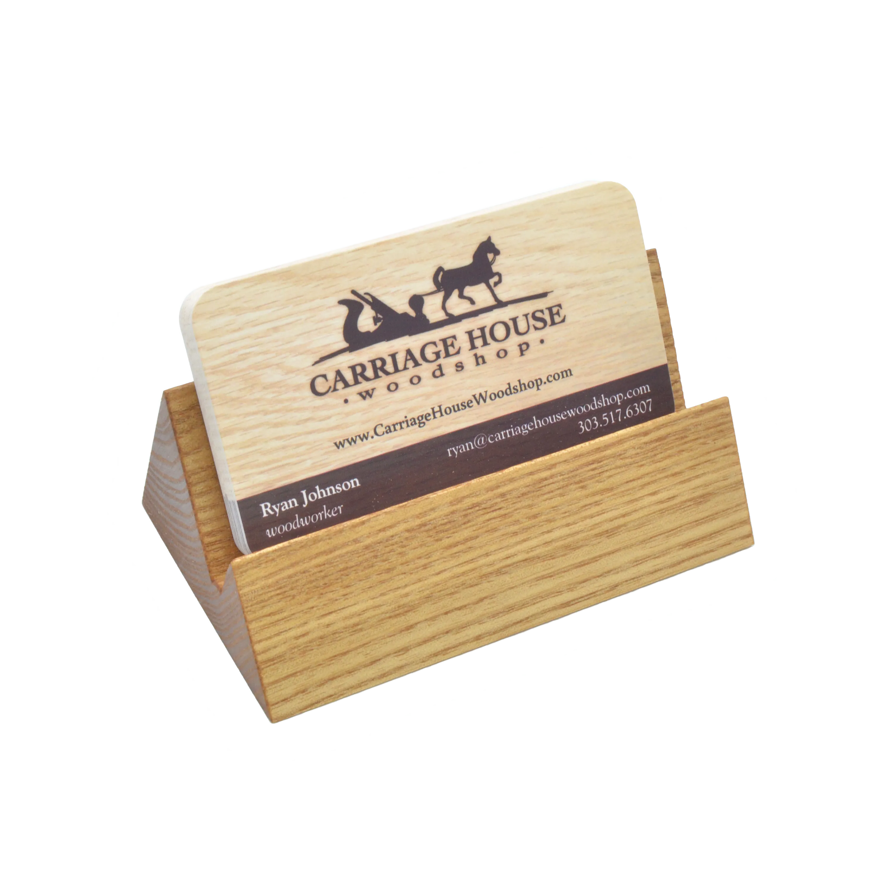 BCH001 Catalpa Business Card Holder