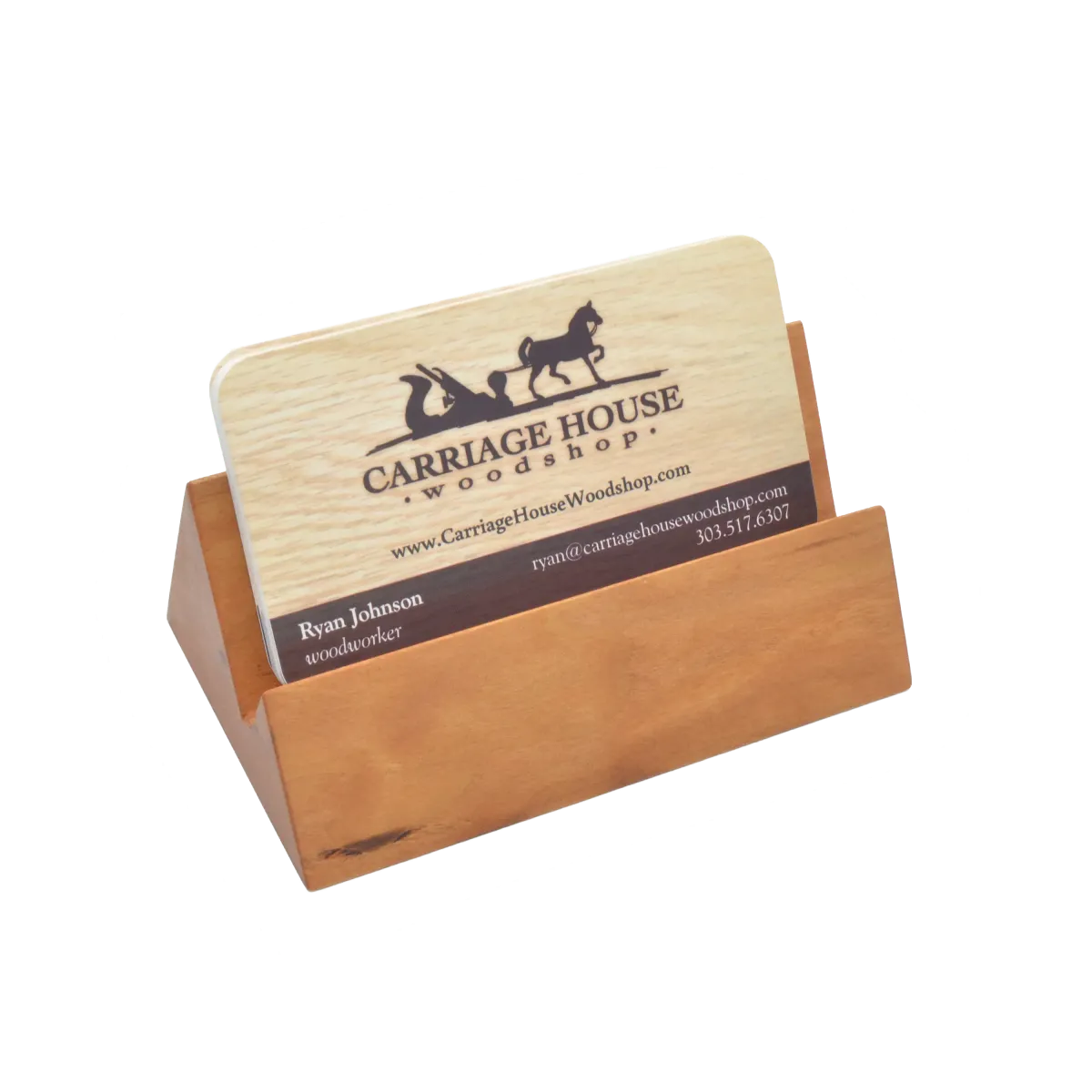 BCH002 Cherry Business Card Holder