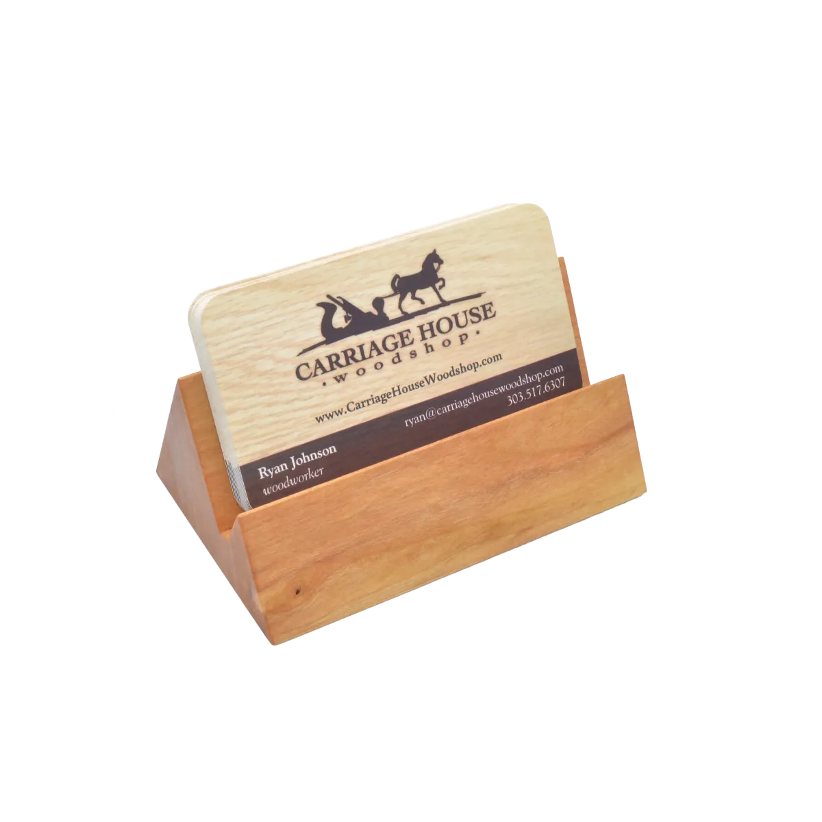 BCH005 Cherry Business Card Holder