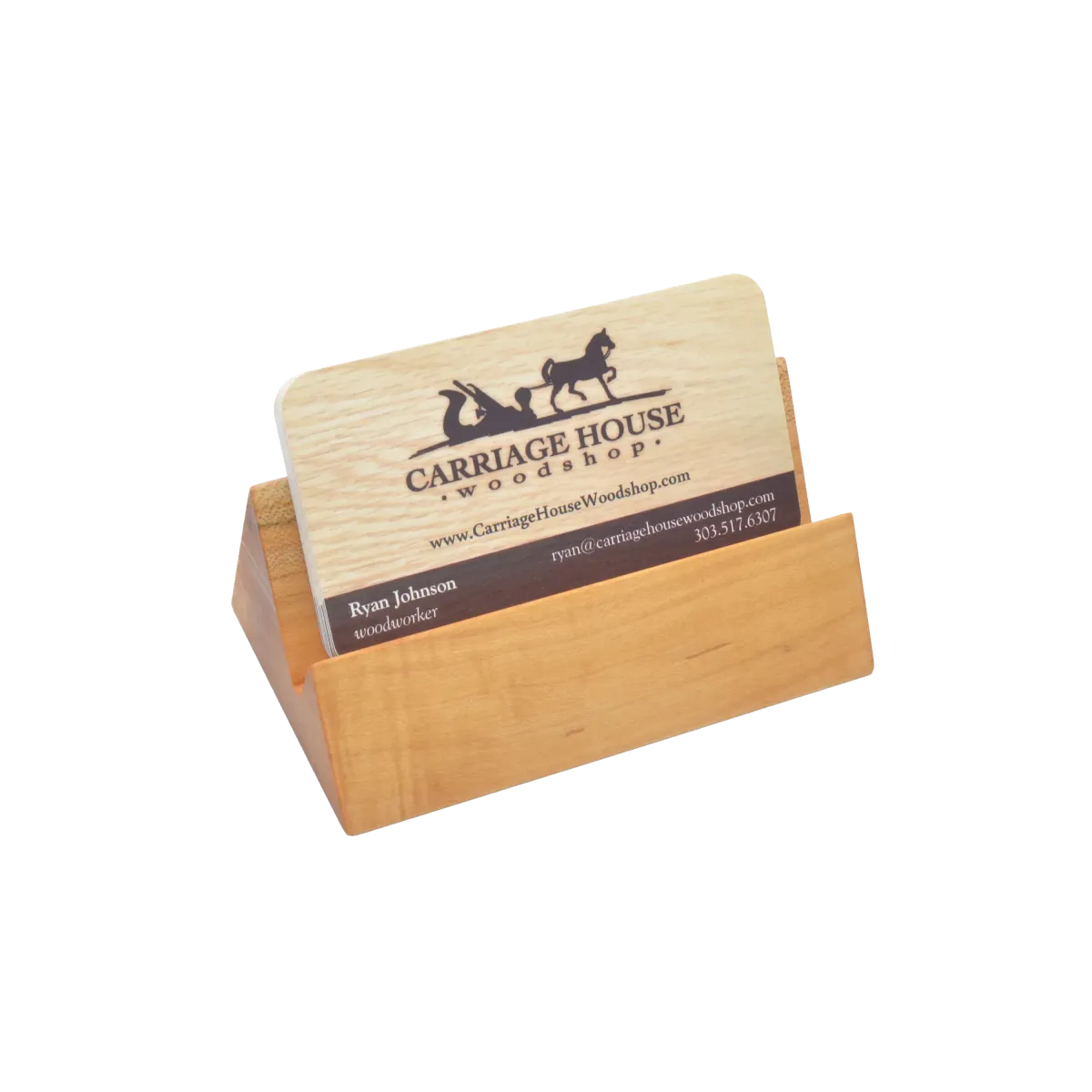 BCH006 Cherry Business Card Holder