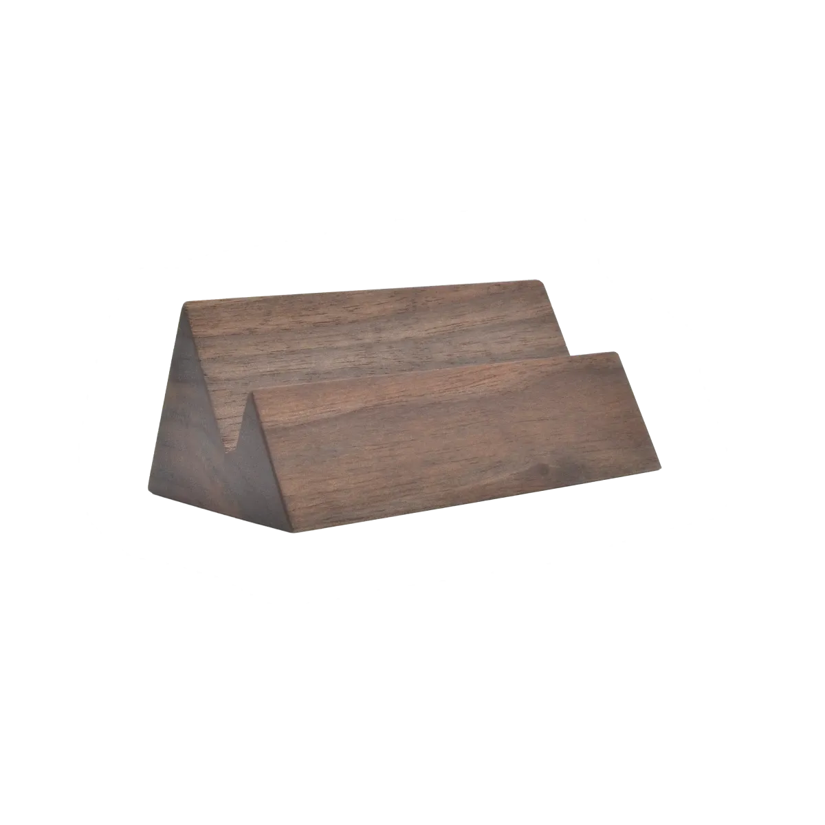Walnut Business Card Holder