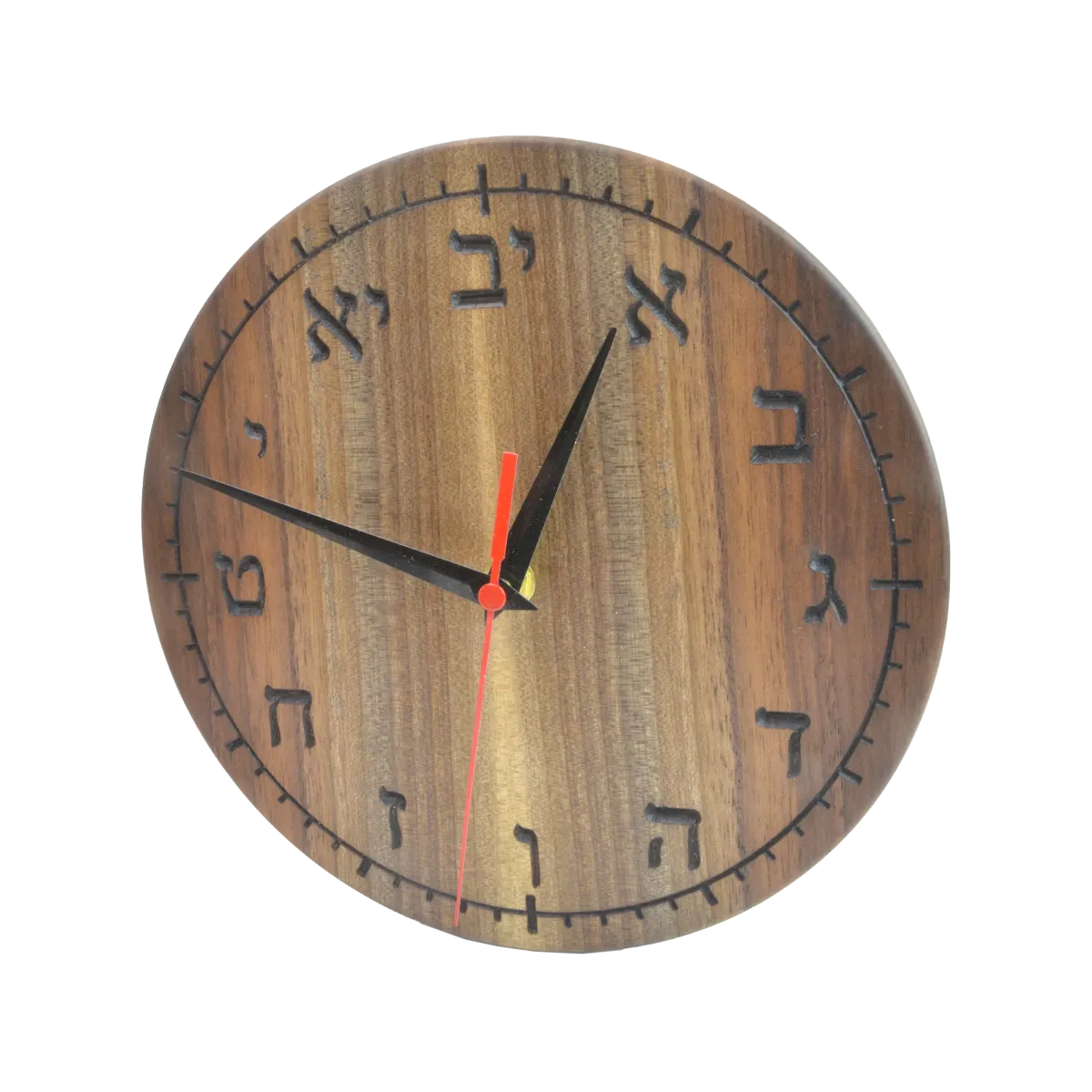 Walnut Clock Detail