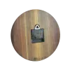 Walnut Clock Backside