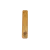 Cherry Mezuzah Case With Ebony Inlay Back